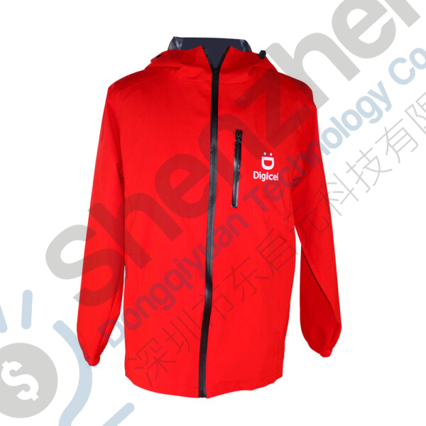 Customize Water Proof Coat Zipper Breathable