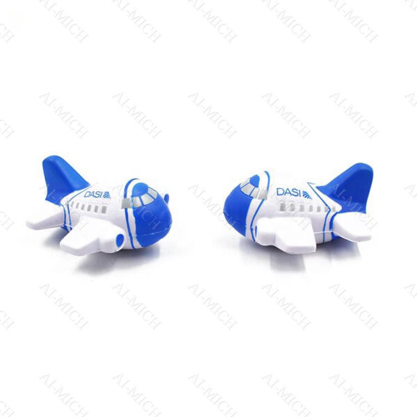 Airplane Shape Stress Ball With Logo